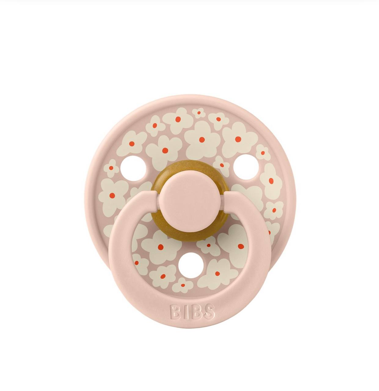 Пустушка Studio Colour Latex Round (кругла) Jasmine Field/Blush 0-6 м
