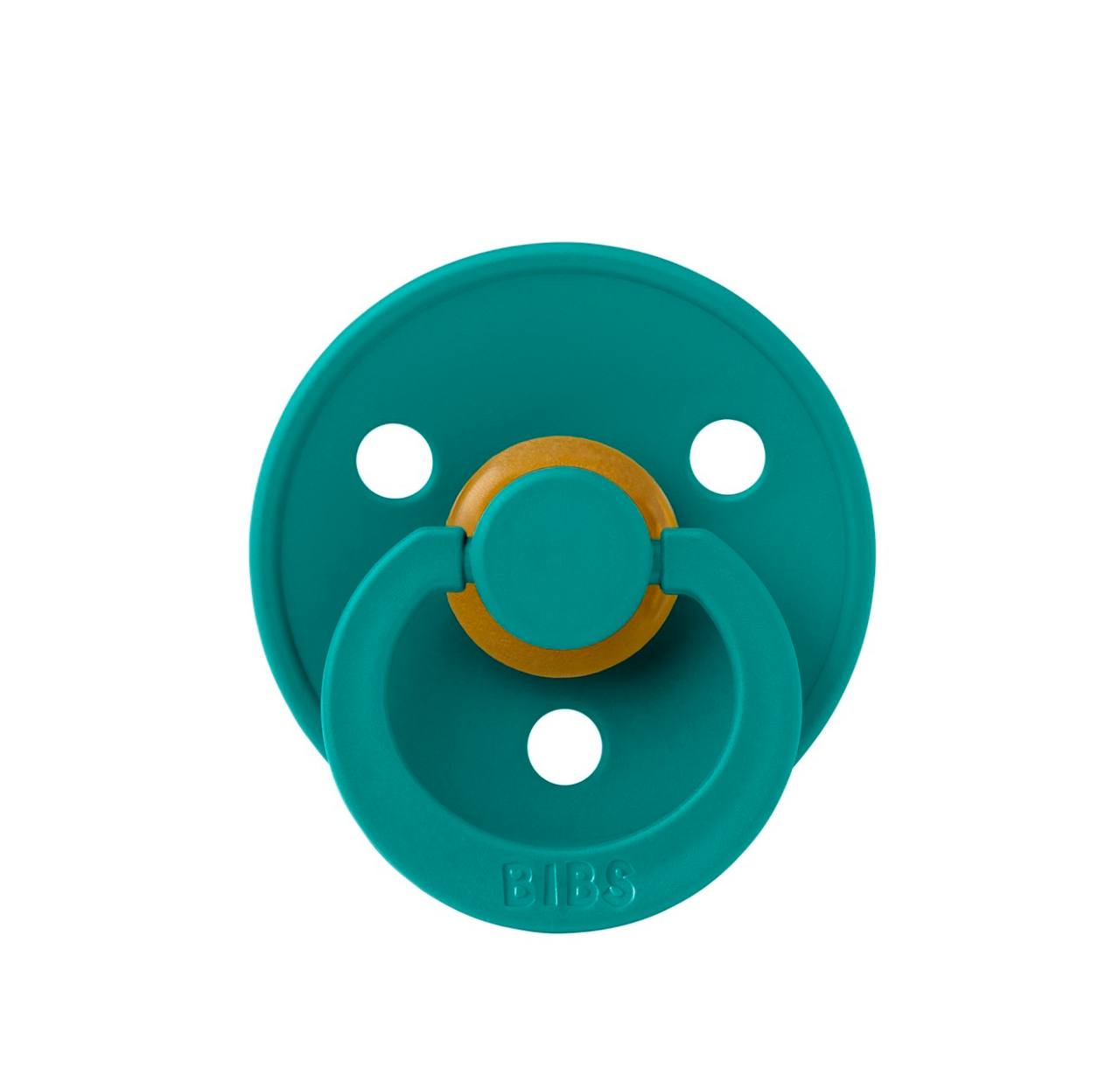 Пустушка BIBS Colour Latex Round (кругла) Scuba 0-6 м