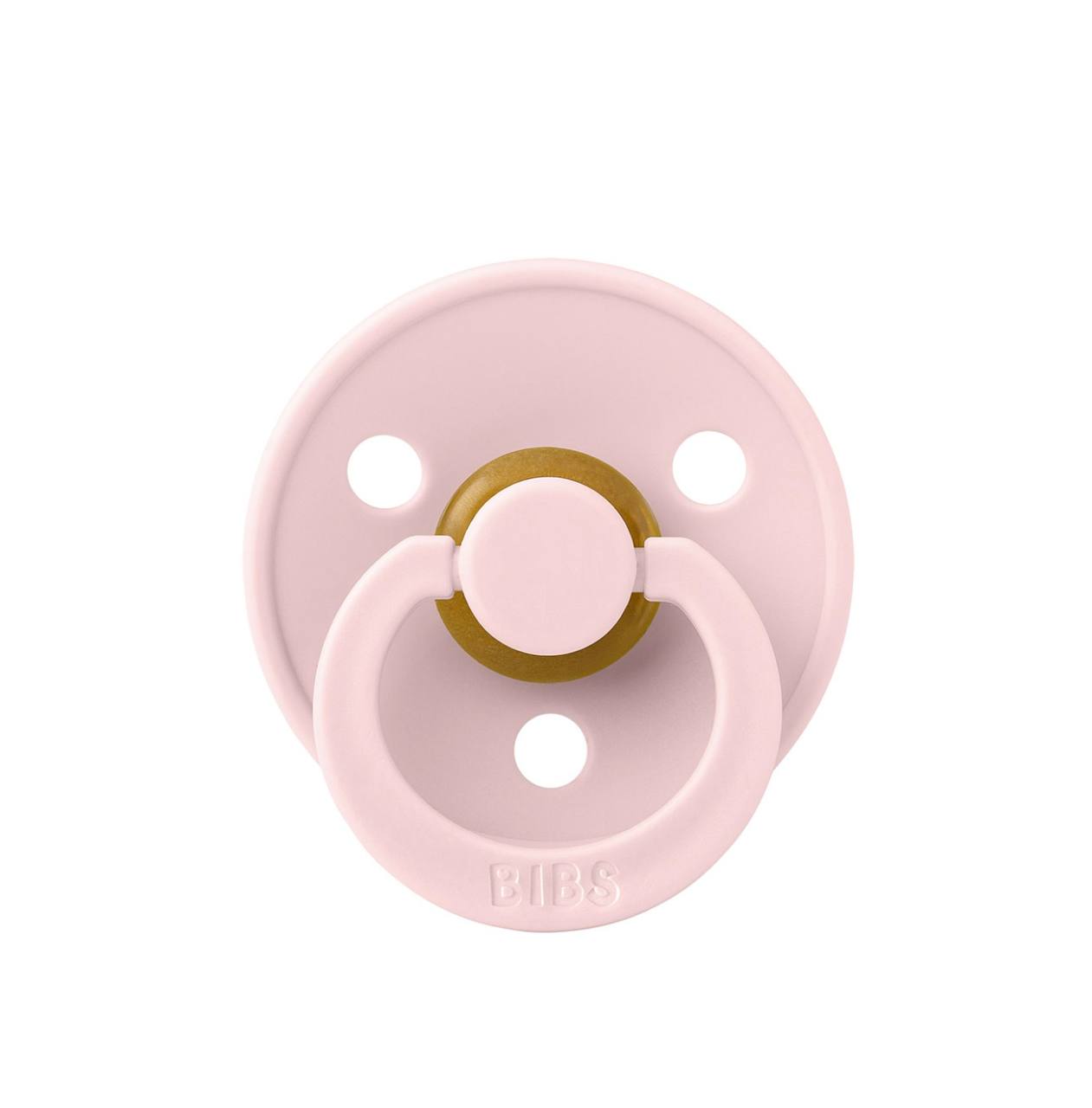 Пустушка BIBS Colour Latex Round (кругла) Blossom 6-18 м