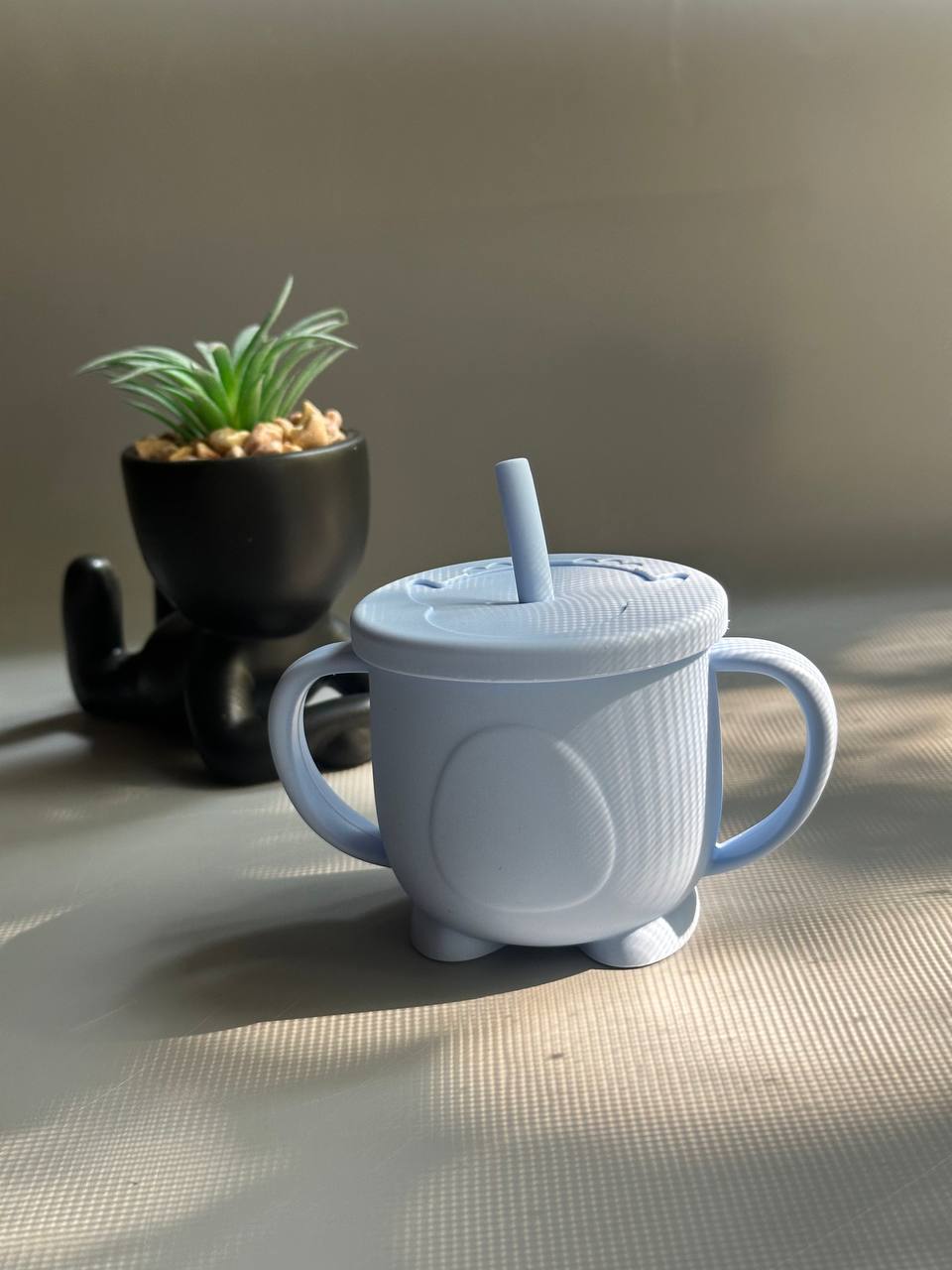 поїльник пінгвін pastel blue