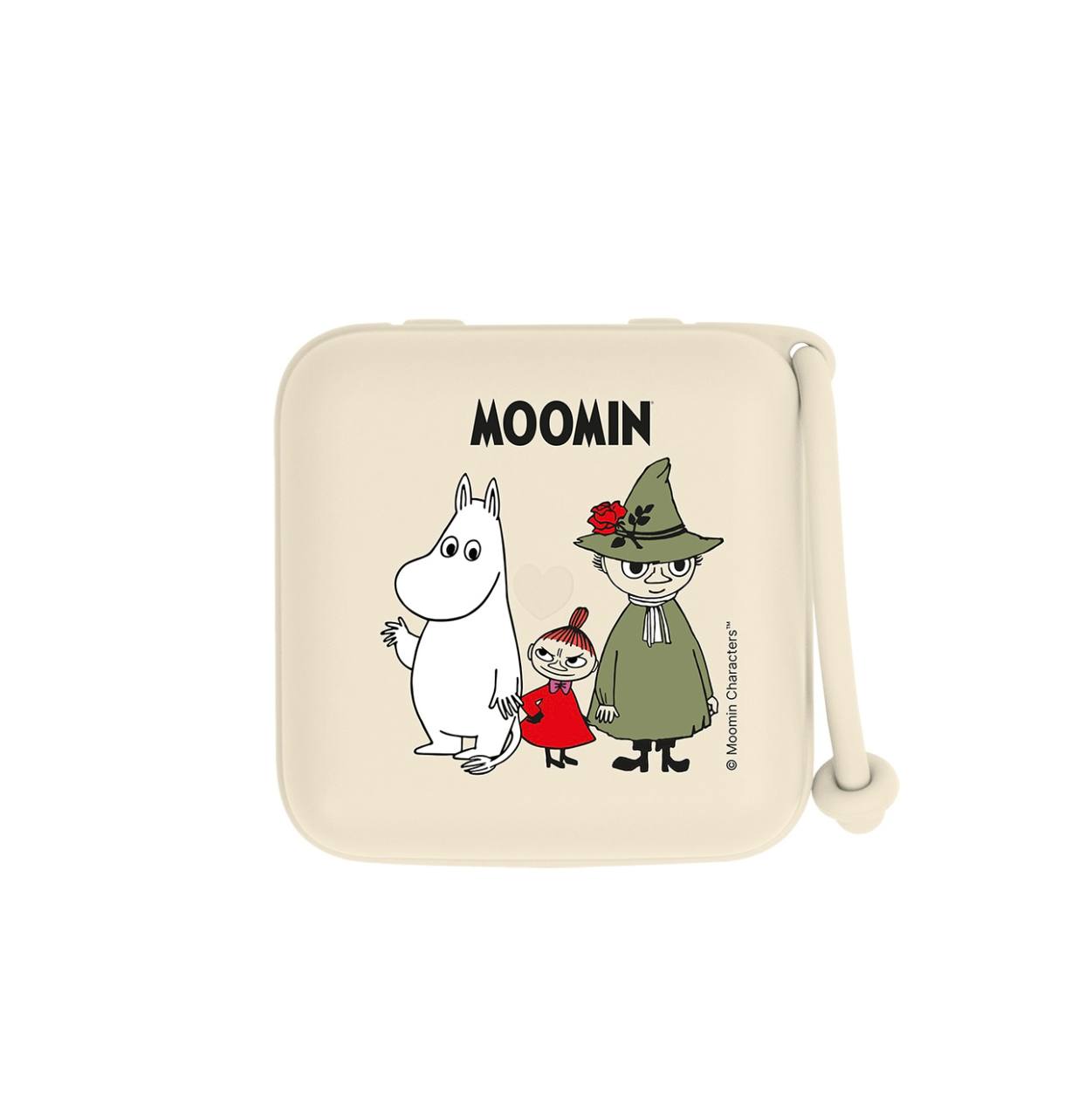 Футляр для пустушки BIBS Moomins Pacifier Box Ivory