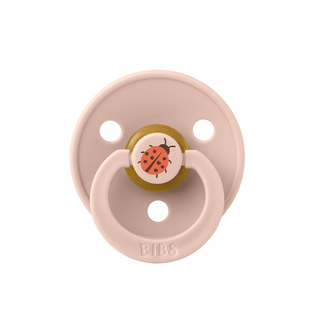 Пустушка Studio Colour Latex Round (кругла) ladybug blush 6-18 м