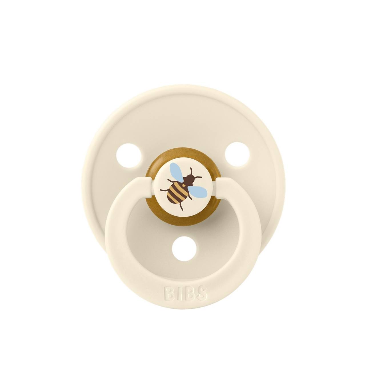 Пустушка Studio Colour Latex Round (кругла) bumblebee 0-6 м
