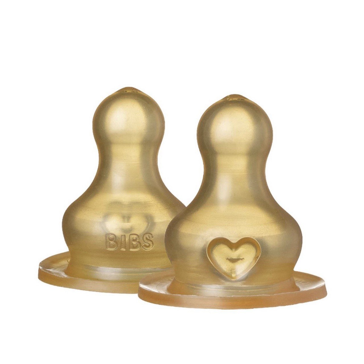 Змінні соски для пляшечки BIBS 2 pack Latex (середній потік)
