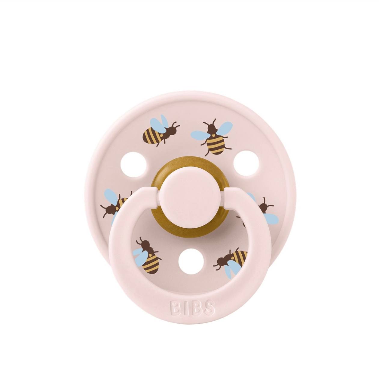 Пустушка Studio Colour Latex Round (кругла) bumblebee friends petal 6-18 м
