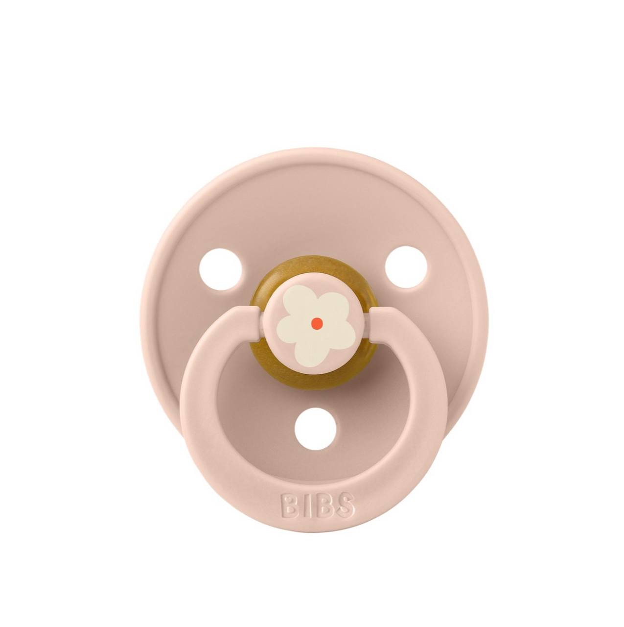 Пустушка Studio Colour Latex Round (кругла) Jasmine-Blush 6-18 м ( 2 в упаковці)