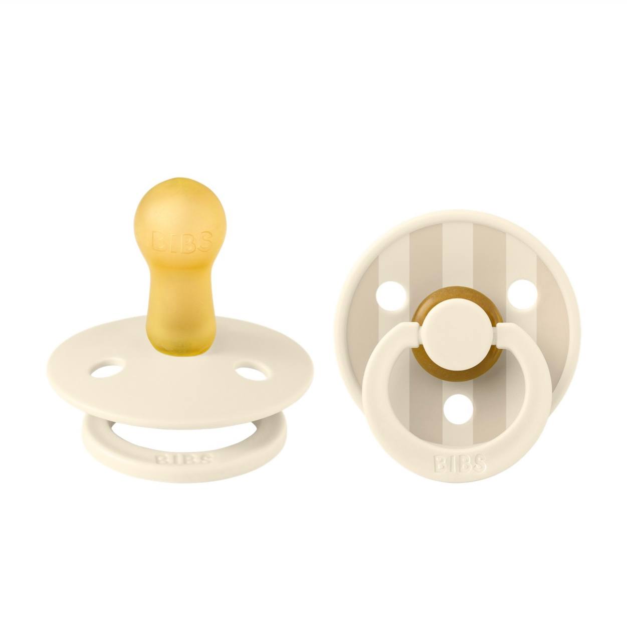 Пустушка Studio Colour Latex Round (кругла) Pin-Ivory/Vanilla Mix 0-6 м ( 2 в упвковці)