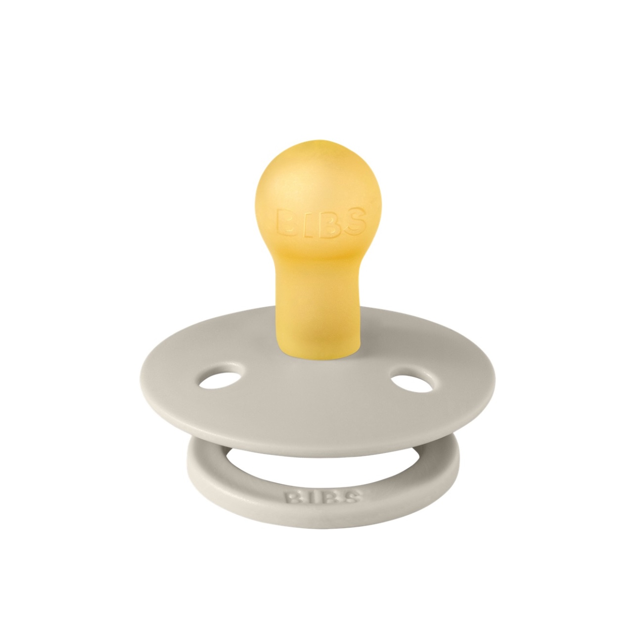 Пустушка Studio Colour Latex Round (кругла) Block-Sand/Ivory 0-6 м