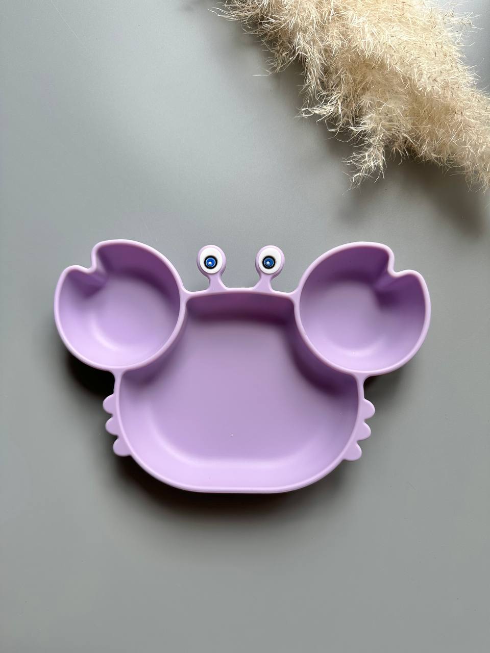 секційна тарілочка Крабик purple