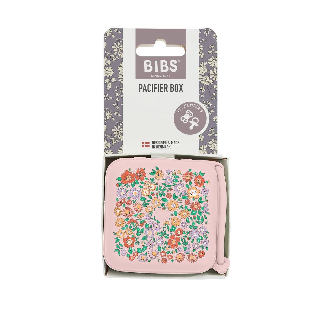 Футляр для пустушки BIBS x Liberty Pacifier Box Oscar Meadow Blossom